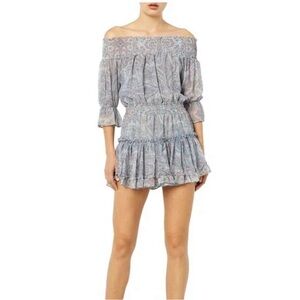 MISA Los Angeles Darla Dress – Washed Tile Paisley Print size small